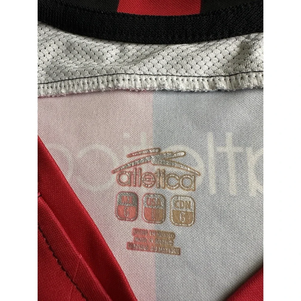 Mens 2007-08 Atletica Atlas FC Liga MX Home Soccer Jersey Made in Mexico, Size L